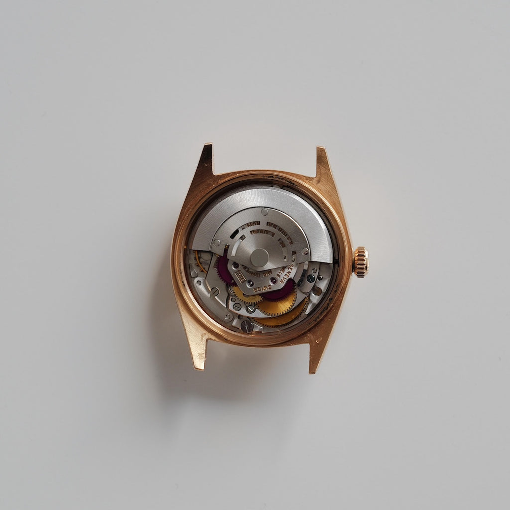 ロレックス/デイデイト1803/5/ステラダイヤル/バーガンディー/ローズゴールド/ROLEX DAY-DATE REF.1803/5 "STELLA DIAL" 18K Rose Gold 1968Y