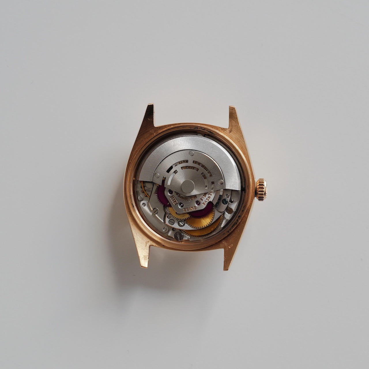 ロレックス/デイデイト1803/5/ステラダイヤル/バーガンディー/ローズゴールド/ROLEX DAY-DATE REF.1803/5 "STELLA DIAL" 18K Rose Gold 1968Y