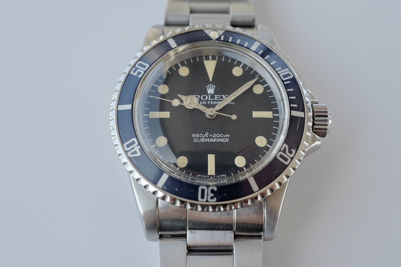 SUBMARINER Ref.5513 PRE-COMEX dial 1977y