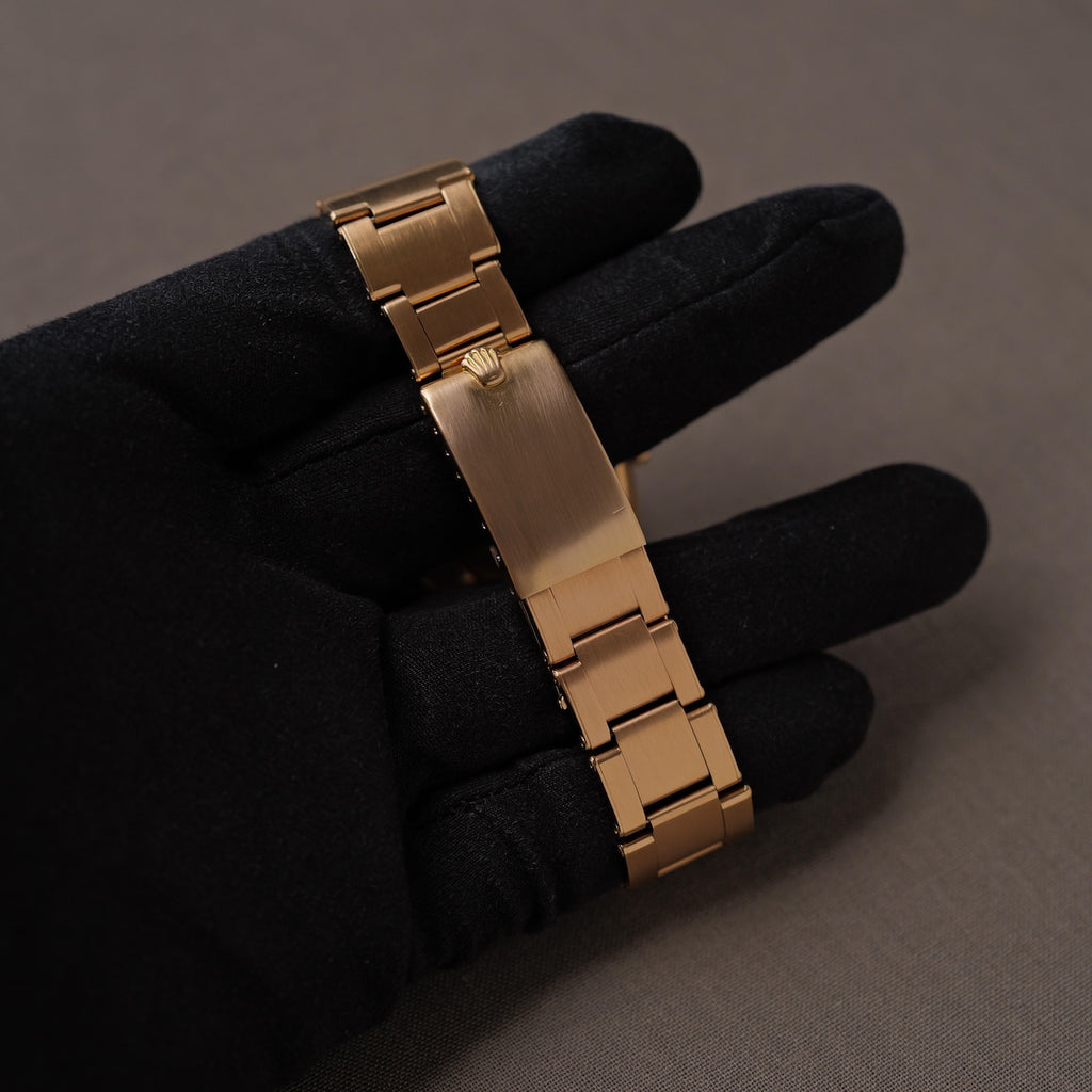 ロレックス/デイデイト1803/5/ステラダイヤル/バーガンディー/ローズゴールド/ROLEX DAY-DATE REF.1803/5 "STELLA DIAL" 18K Rose Gold 1968Y