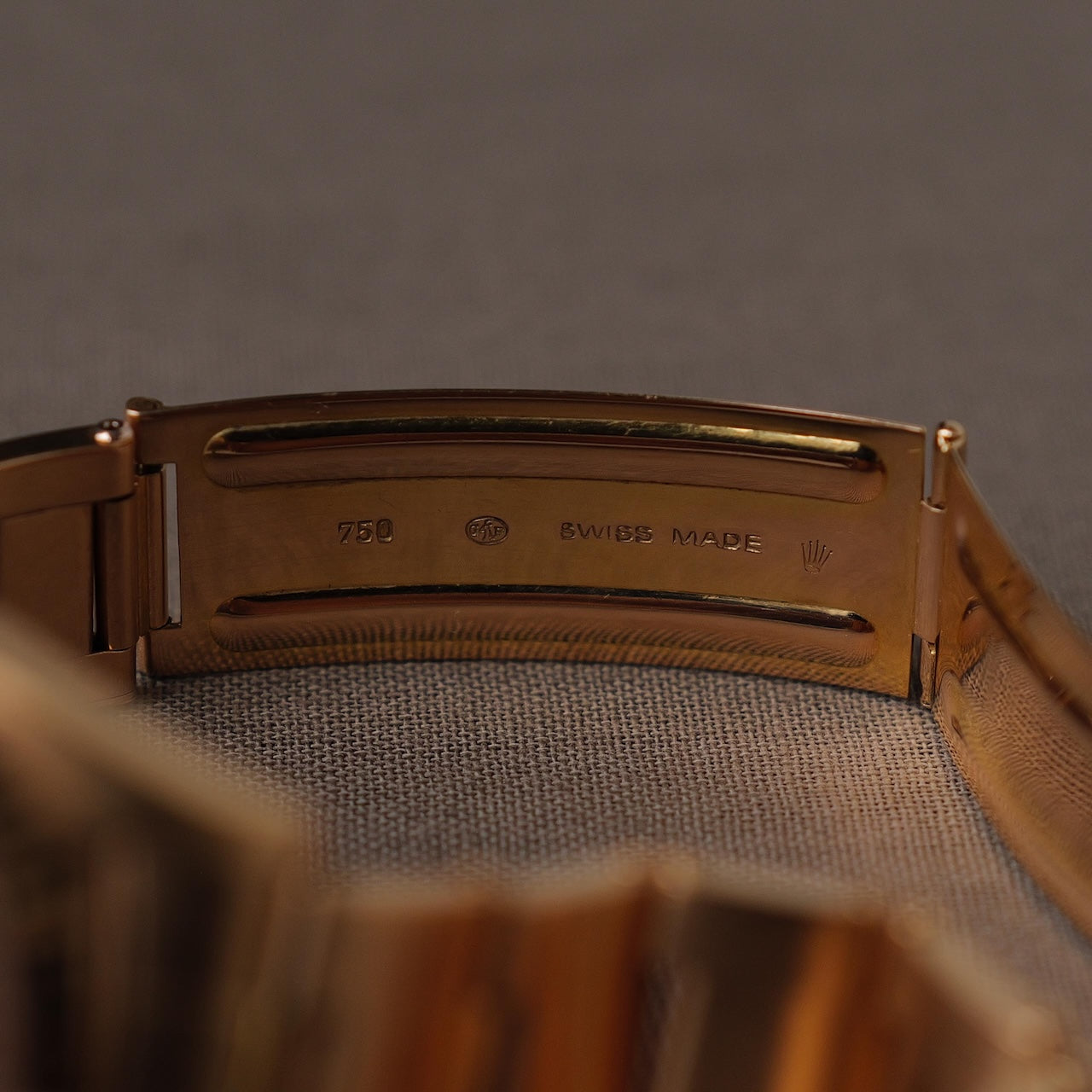 ロレックス/デイデイト1803/5/ステラダイヤル/バーガンディー/ローズゴールド/ROLEX DAY-DATE REF.1803/5 "STELLA DIAL" 18K Rose Gold 1968Y