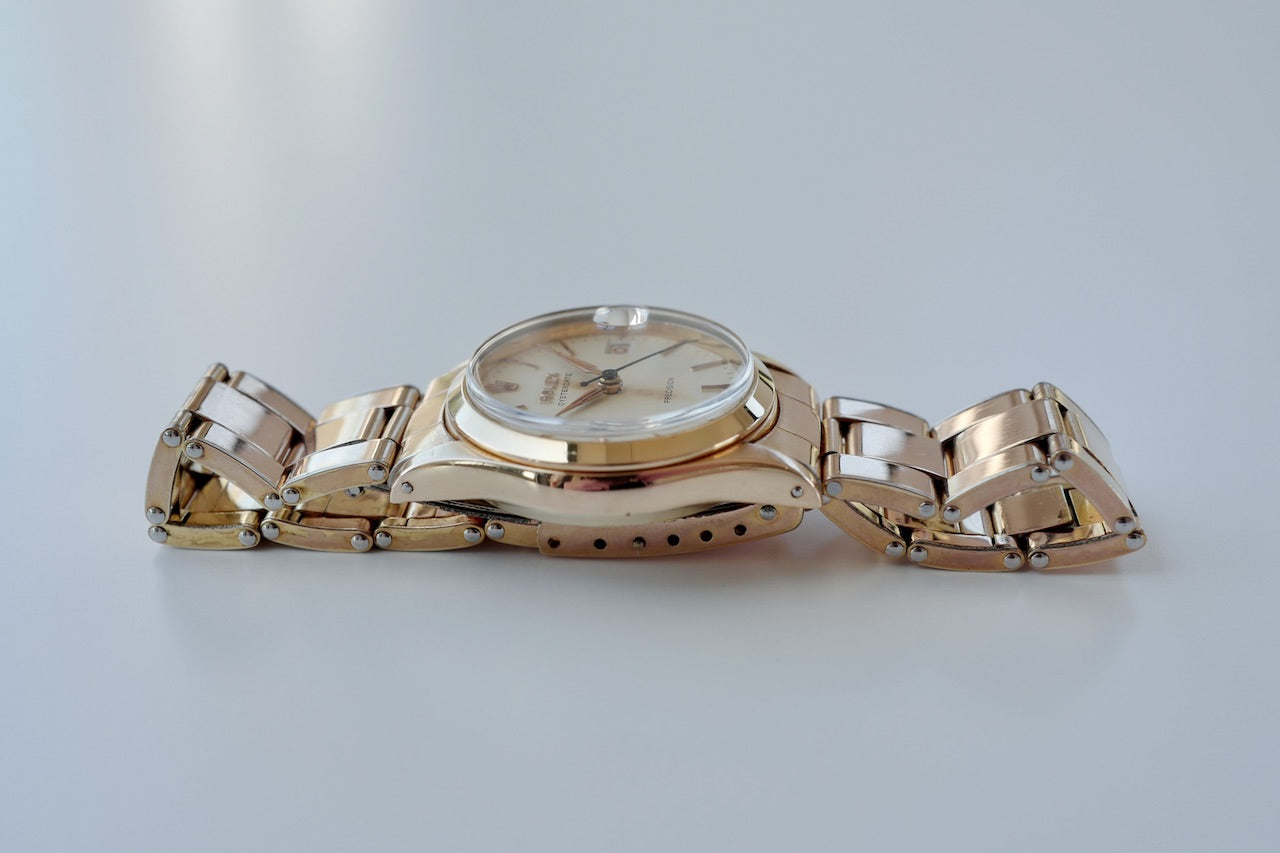 ROLEX OYSTER DATE REF.6466 / 18KPGP with guarantee