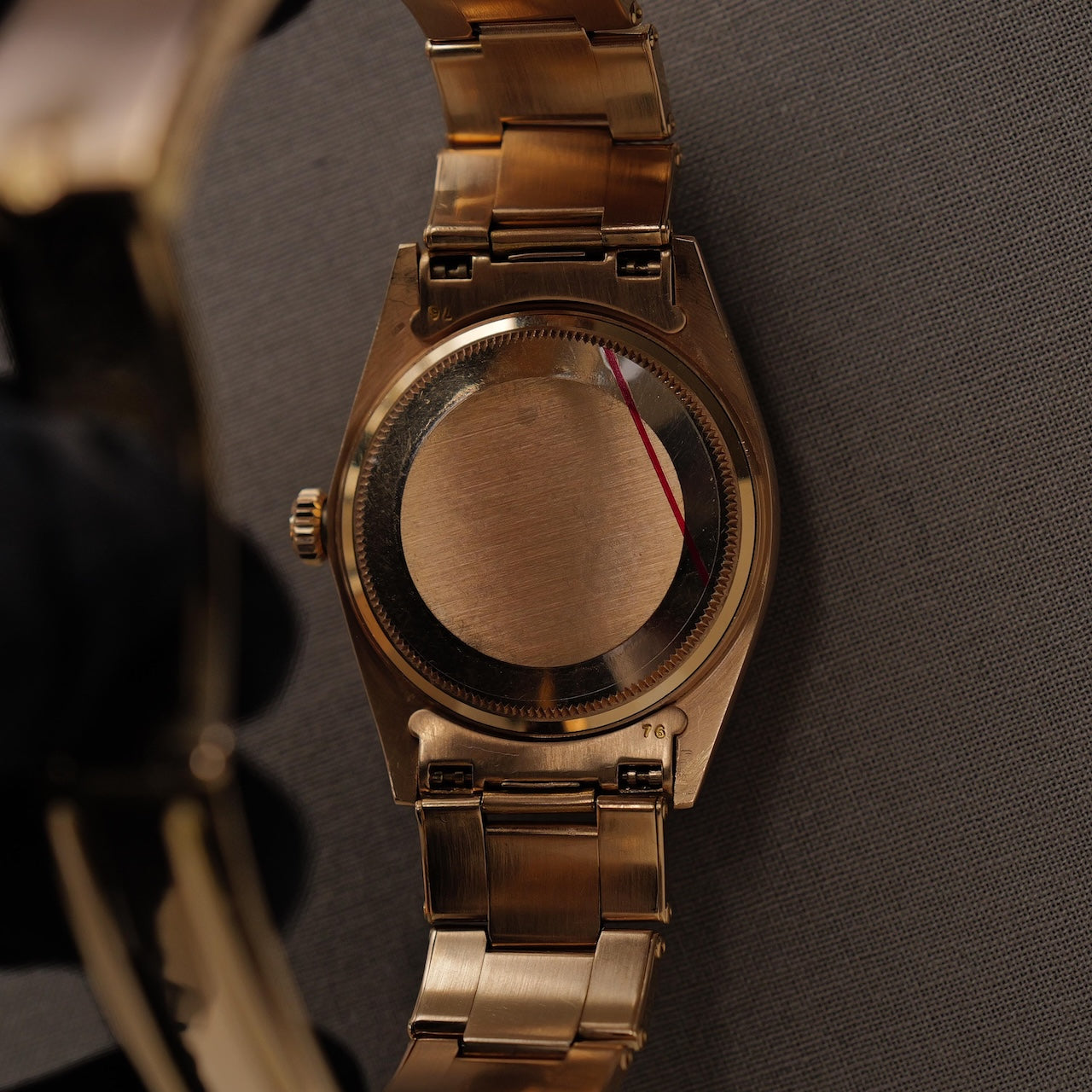 ロレックス/デイデイト1803/5/ステラダイヤル/バーガンディー/ローズゴールド/ROLEX DAY-DATE REF.1803/5 "STELLA DIAL" 18K Rose Gold 1968Y