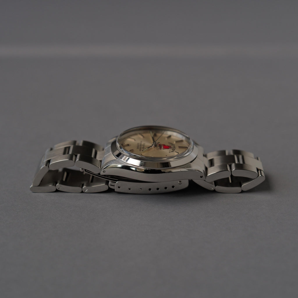 ロレック/エアキング5500/L番/中東/バーレーン/シルバーダイヤル/ROLEX AIR-KING REF.5500 "Bahrain" L-Serial Silver dial  1989y