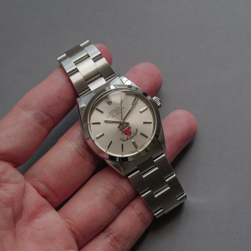 ロレック/エアキング5500/L番/中東/バーレーン/シルバーダイヤル/ROLEX AIR-KING REF.5500 "Bahrain" L-Serial Silver dial  1989y