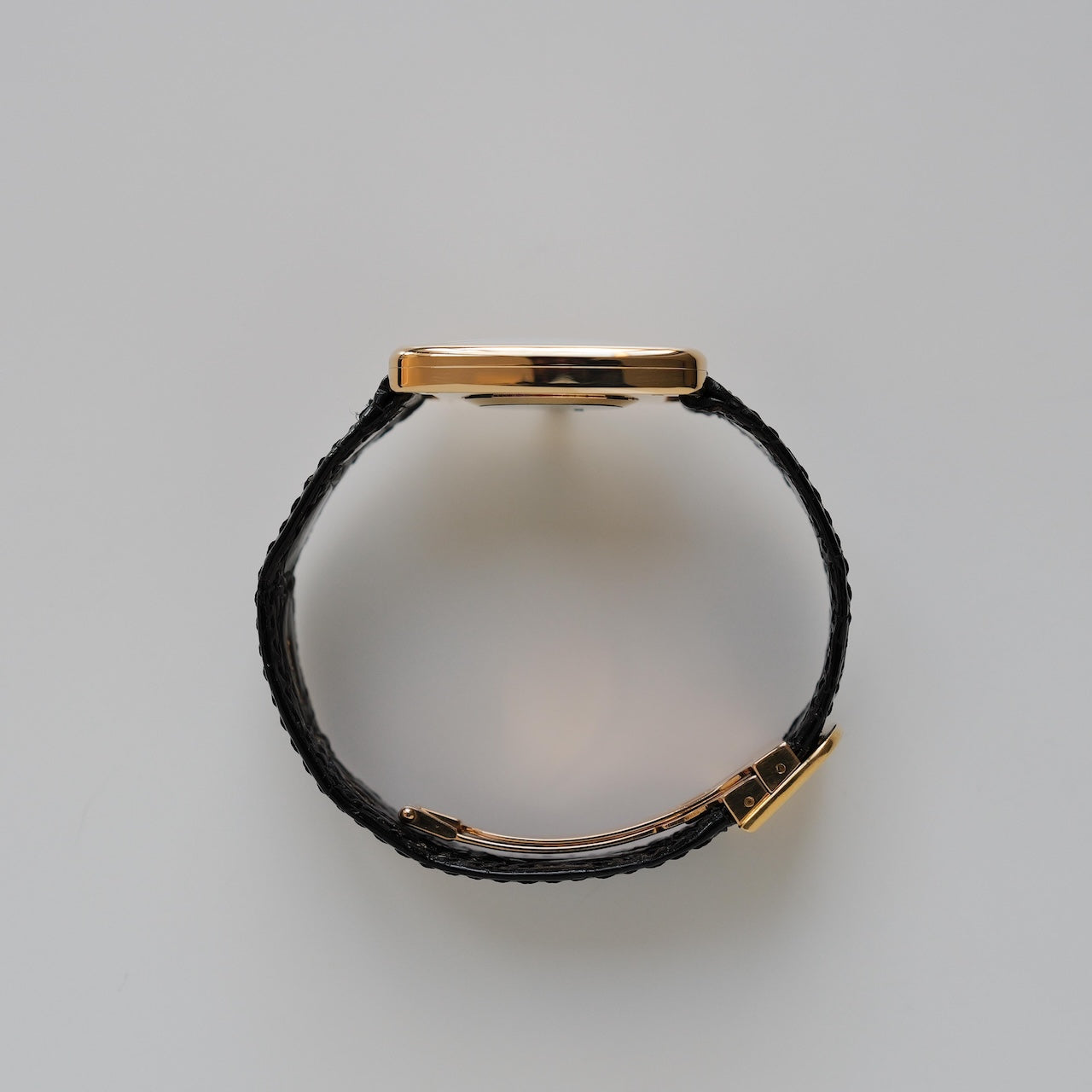 カルティエ/ファバージLM/78101/ホワイトローマン/18Kイエローゴールド/CARTIER FABERGE LM REF.78101 "White Roman" 18KYG Paris dial 1970s