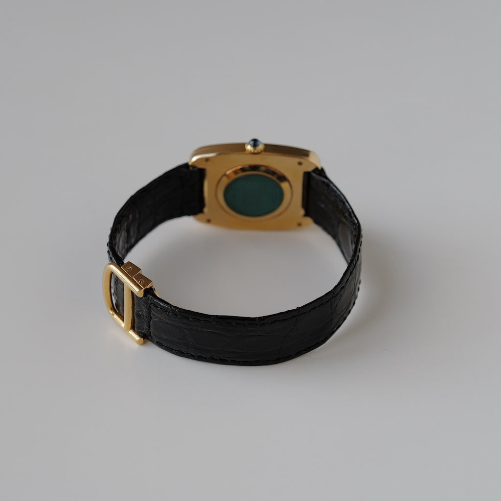 カルティエ/ファバージLM/78101/ホワイトローマン/18Kイエローゴールド/CARTIER FABERGE LM REF.78101 "White Roman" 18KYG Paris dial 1970s