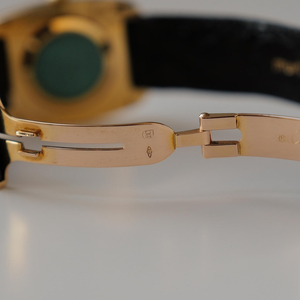 カルティエ/ファバージLM/78101/ホワイトローマン/18Kイエローゴールド/CARTIER FABERGE LM REF.78101 "White Roman" 18KYG Paris dial 1970s