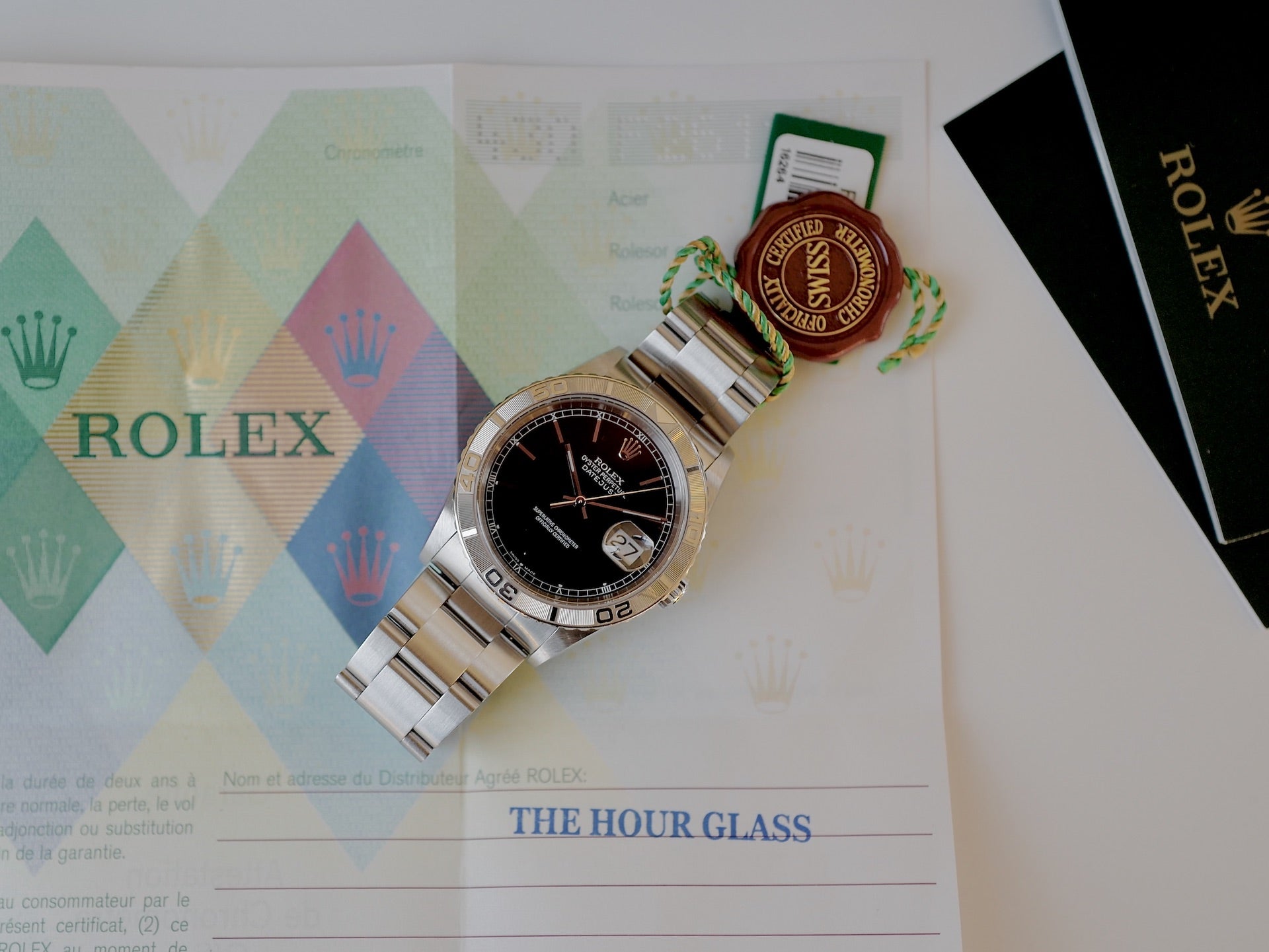 ROLEX DATEJUST "THUNDERBIRD"REF.16264 F番フルセット