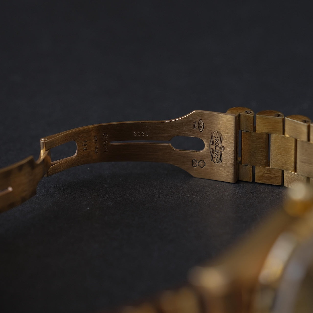 ロレックス/デイデイト18238A/W番/10Pダイヤモンド/シャンパンダイヤル/箱・国際保証書つき/ROLEX DAY-DATE Ref.18238A "10P Diamonds" 18KYG W-Serial with Box and Paper 1995y