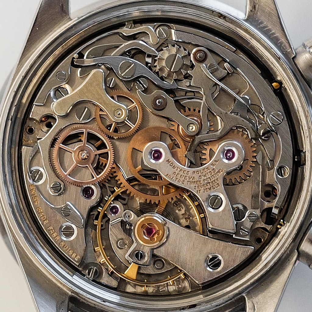 ロレックス/デイトナ6240/2ライン/シルバーダイヤル/マーク１ベゼル/マーク０プッシャー/ROLEX DAYTONA Ref.6240 "2-line" SILVER Mk.1 Bezel Mk.0 Pusher 1966Y