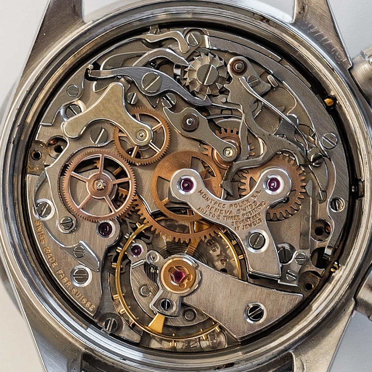 ロレックス/デイトナ6240/2ライン/シルバーダイヤル/マーク１ベゼル/マーク０プッシャー/ROLEX DAYTONA Ref.6240 "2-line" SILVER Mk.1 Bezel Mk.0 Pusher 1966Y