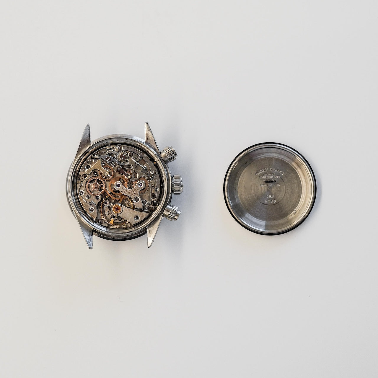 ロレックス/デイトナ6240/2ライン/シルバーダイヤル/マーク１ベゼル/マーク０プッシャー/ROLEX DAYTONA Ref.6240 "2-line" SILVER Mk.1 Bezel Mk.0 Pusher 1966Y