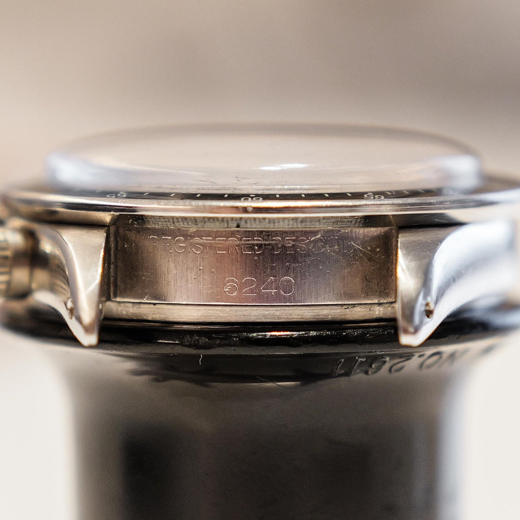 ロレックス/デイトナ6240/2ライン/シルバーダイヤル/マーク１ベゼル/マーク０プッシャー/ROLEX DAYTONA Ref.6240 "2-line" SILVER Mk.1 Bezel Mk.0 Pusher 1966Y