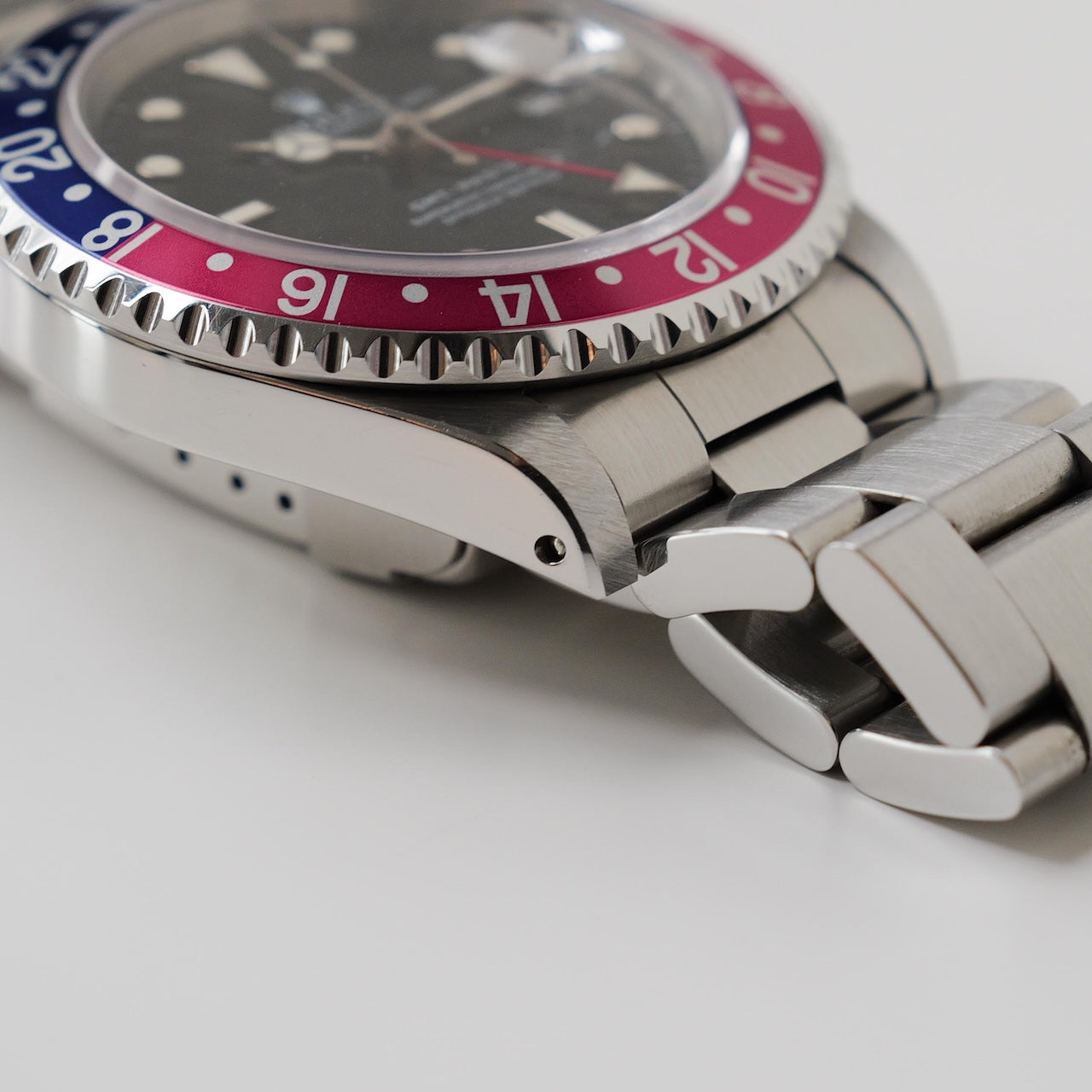 ロレックス/GMTマスター16700/U番/ペプシ/赤青ベゼル/オールトリチウム