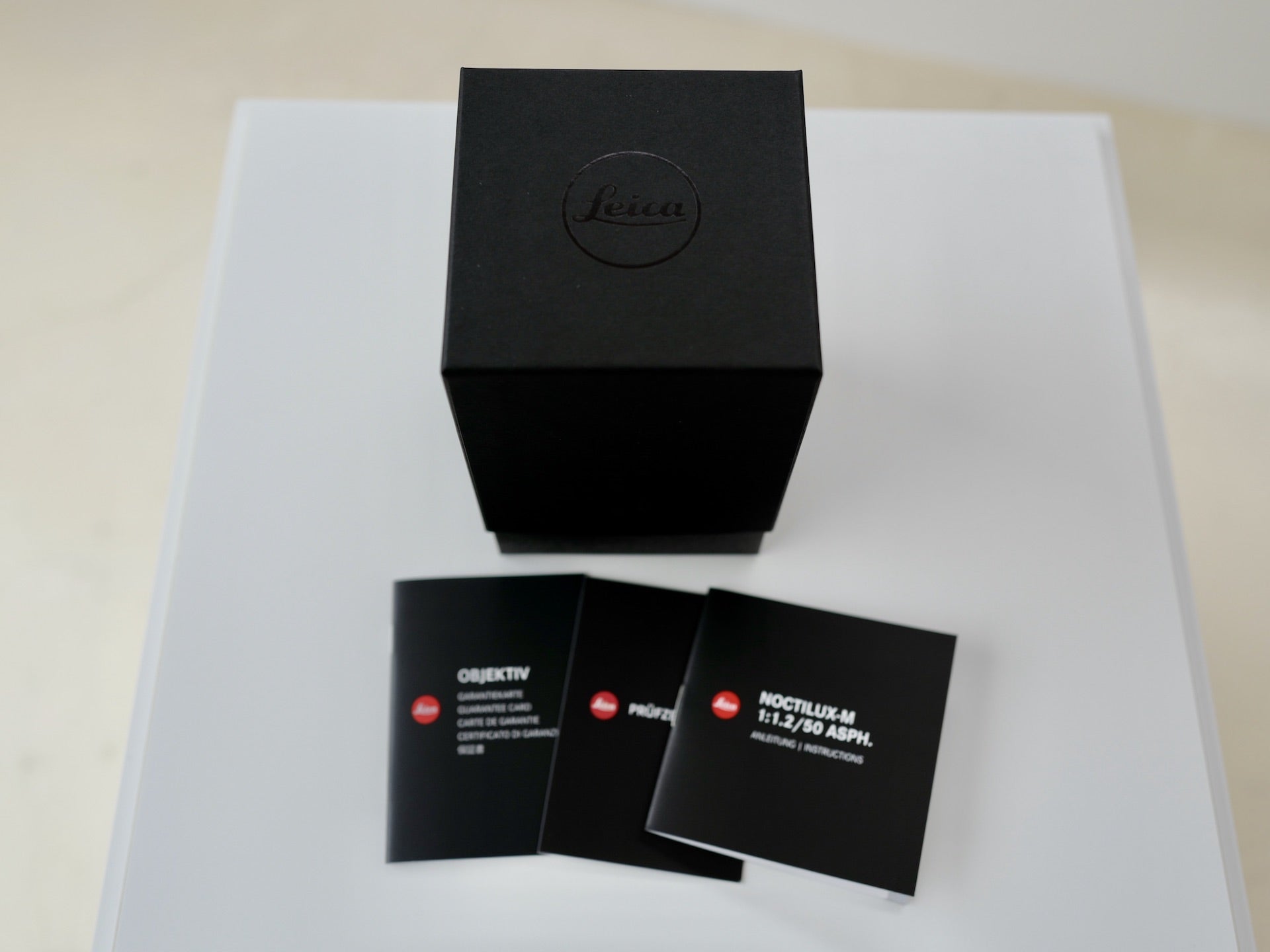 LEICA NOCTILUX-M F1.2/50MM ASPH BLACK