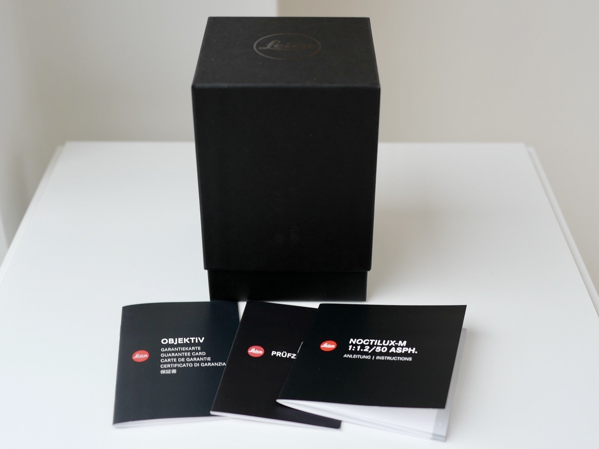 LEICA NOCTILUX-M F1.2/50MM ASPH BLACK