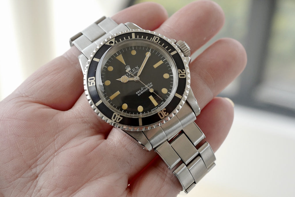 SUBMARINER REF.5513NON-Serif Pumpkin dial 1970-71y