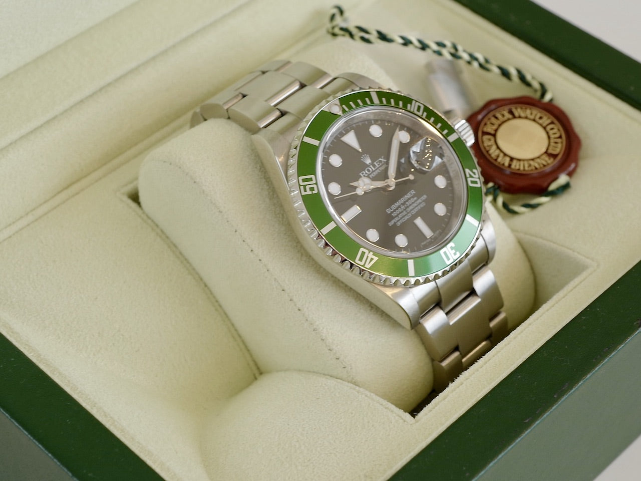 ROLEX SUBMARINER 16610LV 最終V番2009y国内正規品