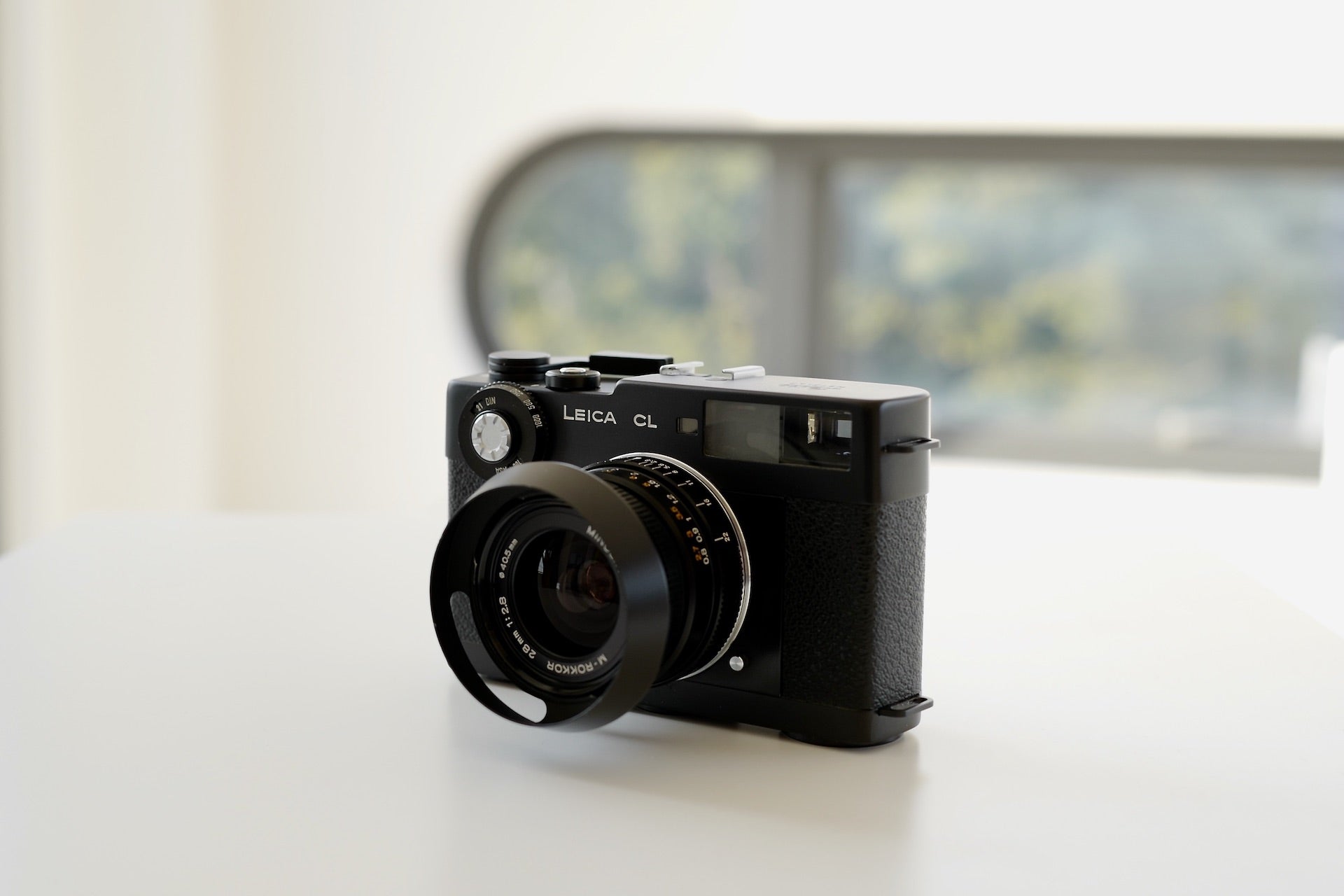 LEICA CL + ROKKOR 28MMF2.8 1971Y