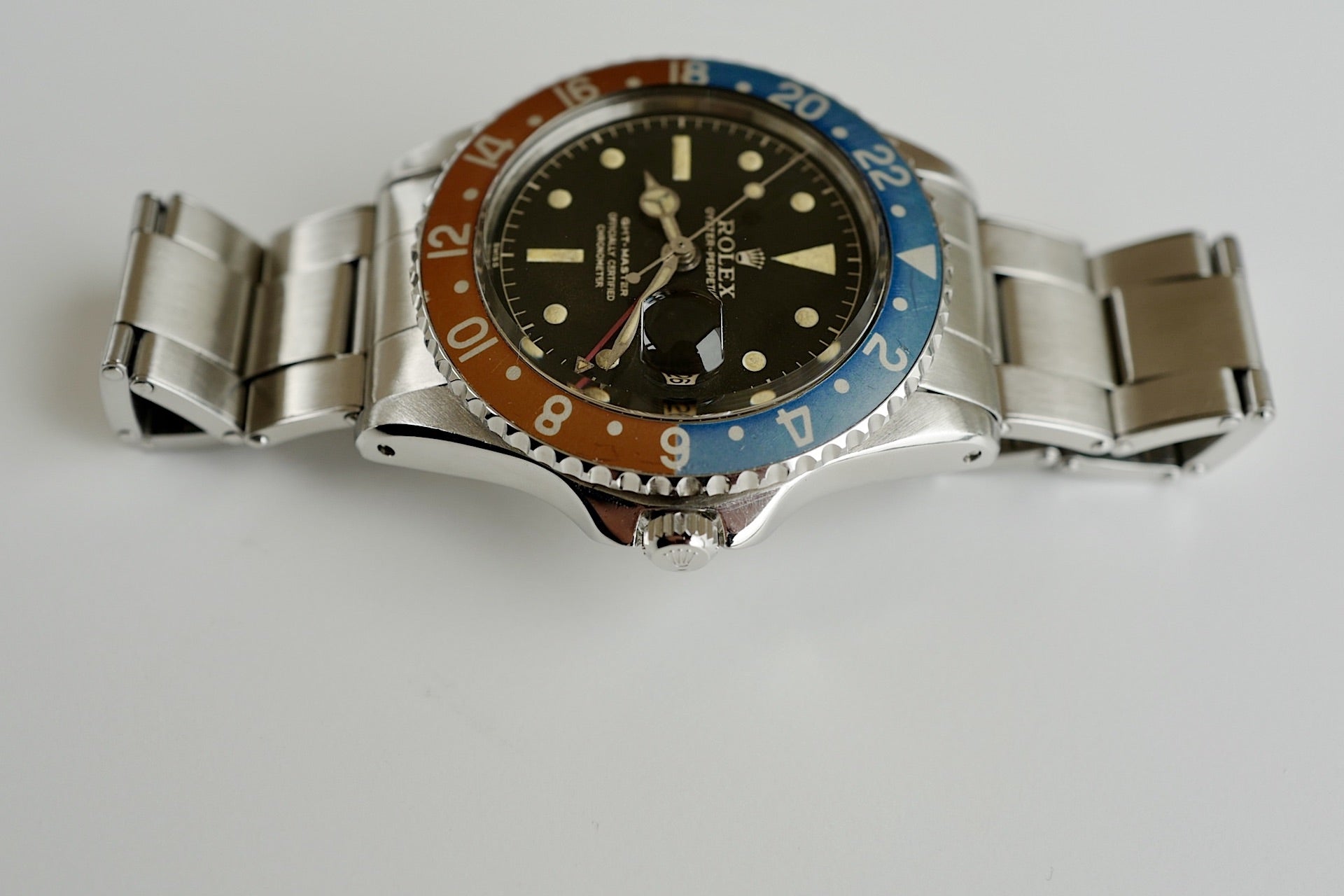 GMT-MASTER REF.1675MM"OCC DIAL"PCG / 1959-60Y O/H国際サービス保証書付