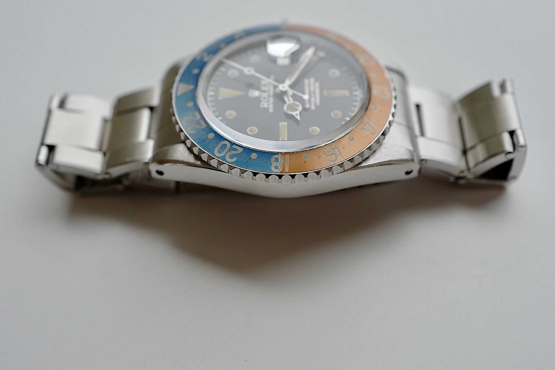 GMT-MASTER REF.1675MM"OCC DIAL"PCG / 1959-60Y O/H国際サービス保証書付