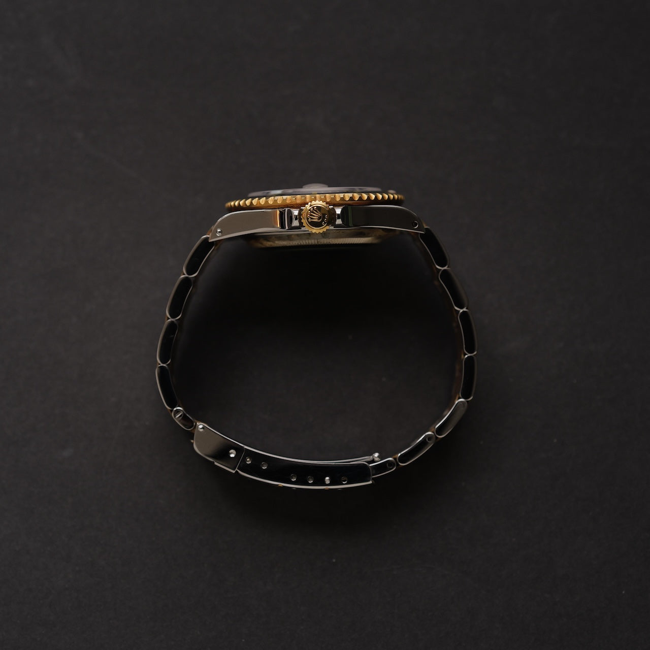 ロレックス/サブマリーナーデイト16613SG/ダイヤ・サファイヤダイヤル/保証書付フルセット/ROLEX SUBMARINER DATE Ref.16613SG "Serti Dial"P-Serial 18KYG 2000y with Box and Paper