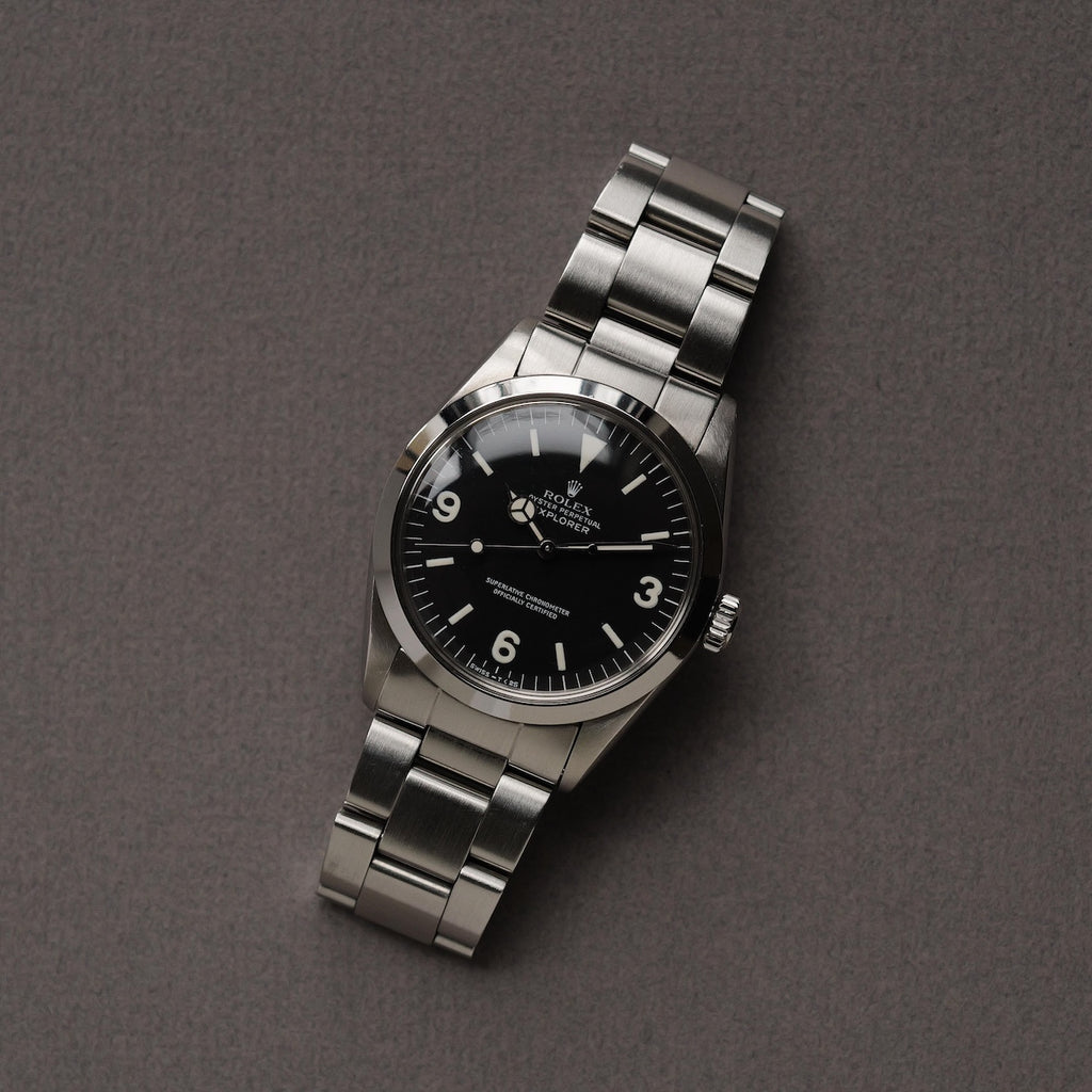 ロレックスエクスプローラー1/1016/マーク５/マットダイヤル/日本ロレックス正規保証書/フルセット/ROLEX EXPLORER 1 REF.1016 "Mark.5 Matte dial" Full Set 1986y