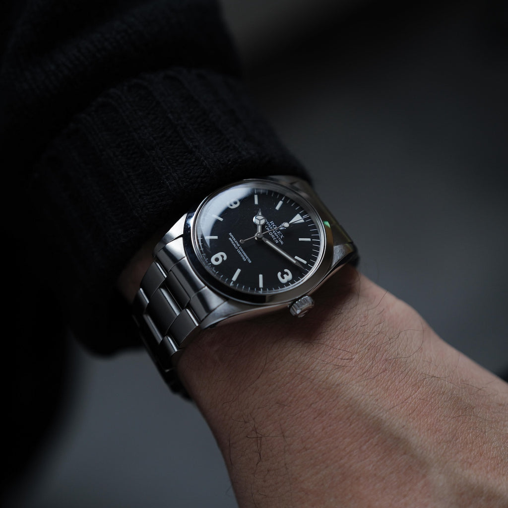 ロレックスエクスプローラー1/1016/マーク５/マットダイヤル/日本ロレックス正規保証書/フルセット/ROLEX EXPLORER 1 REF.1016 "Mark.5 Matte dial" Full Set 1986y