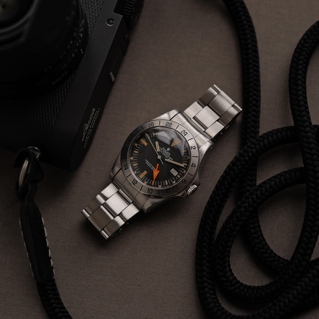 ロレックス/エクスプローラー2/1655/マーク１ダイヤル/マーク１ベゼル/初期ケース/パティーナダイヤル/ROLEX EXPLORER 2 REF.1655 "Mark.1 Dial Mark.1 Bezel" Early case Patina Dial 1972Y