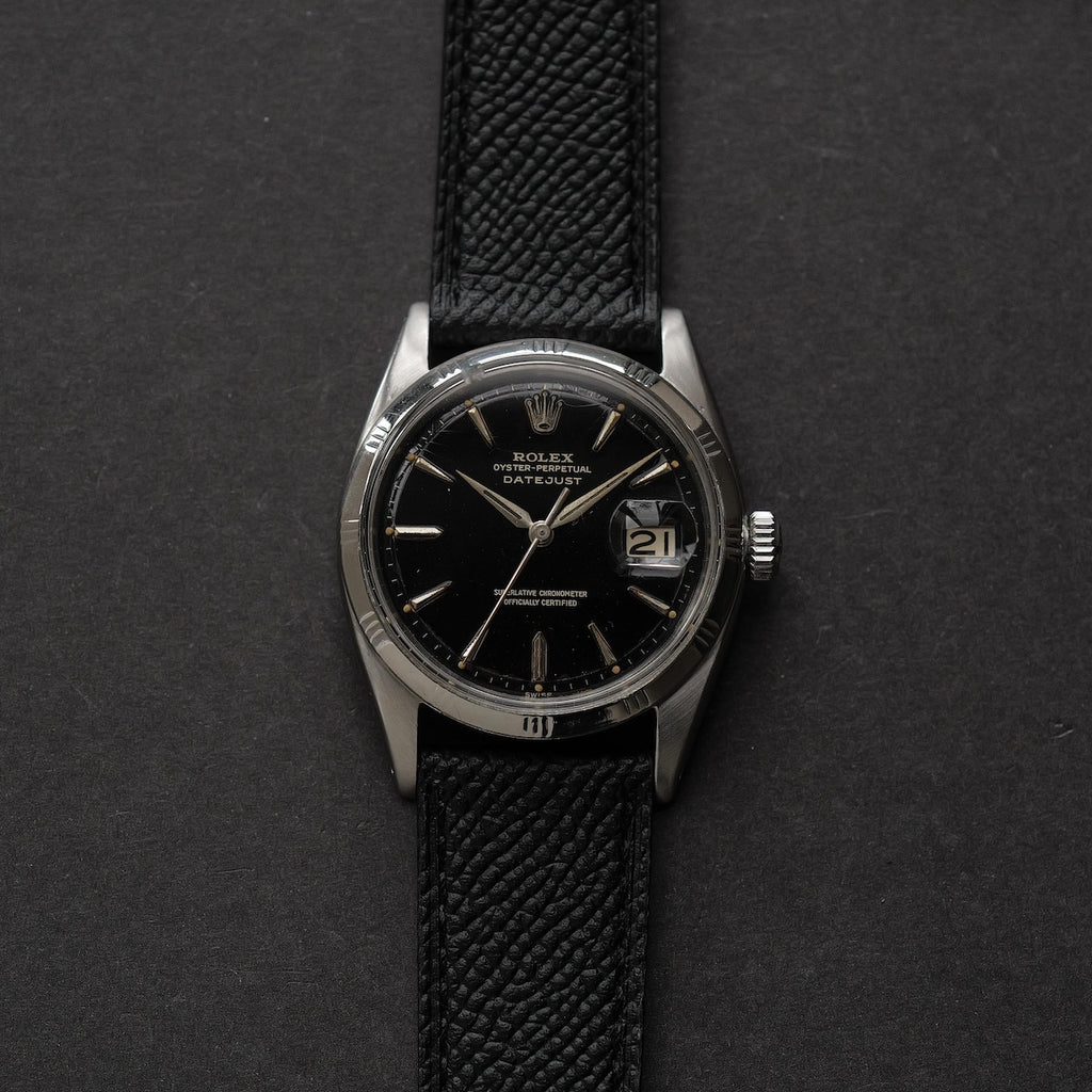 ロレックス/デイトジャスト1603/ミラーダイヤル/バンブーベゼル/スリーテッド/ROLEX DATE-JUST REF.1603 "Gilt Dial" Bamboo bezel 1960