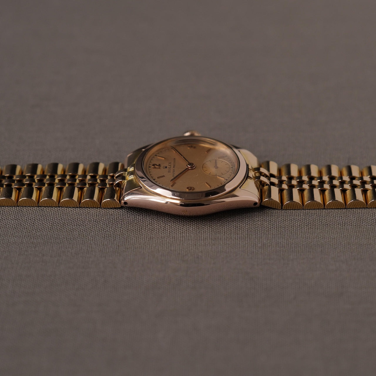 ロレックス/オイスター プレシジョン4270/18Kローズゴールド/ジュビリーブレス/ROLEX OYSTER PRECISION REF.4270 18K Rose Gold 1940s