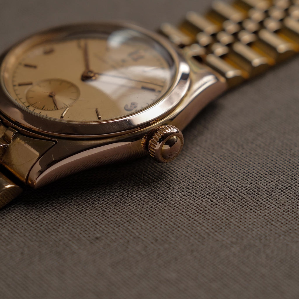 ロレックス/オイスター プレシジョン4270/18Kローズゴールド/ジュビリーブレス/ROLEX OYSTER PRECISION REF.4270 18K Rose Gold 1940s