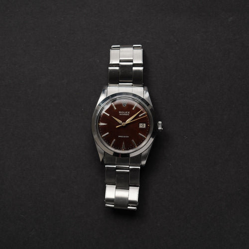 ロレックス/オイスターデイト6694/トロピカル/ミラーダイヤル/ROLEX OYSTER-DATE REF.6694 "TROPICAL" GILT DIAL 1964