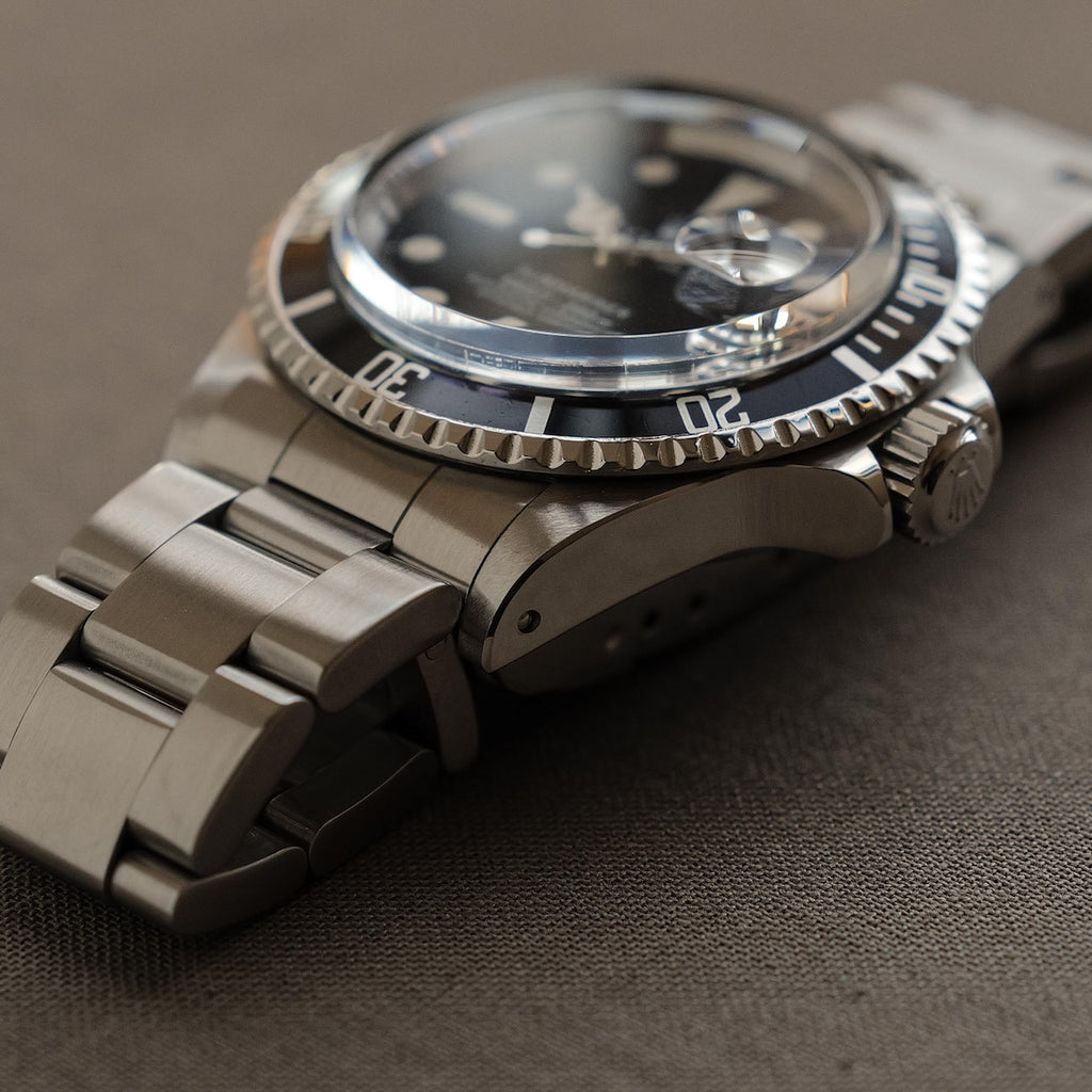 ロレックス/サブマリーナーデイト1680/白サブ/マーク１ダイヤル/1978年/ほぼデッド/ROLEX SUBMARINER DATE REF.1680 White Submariner Mk.1. Dial Like-New 1978