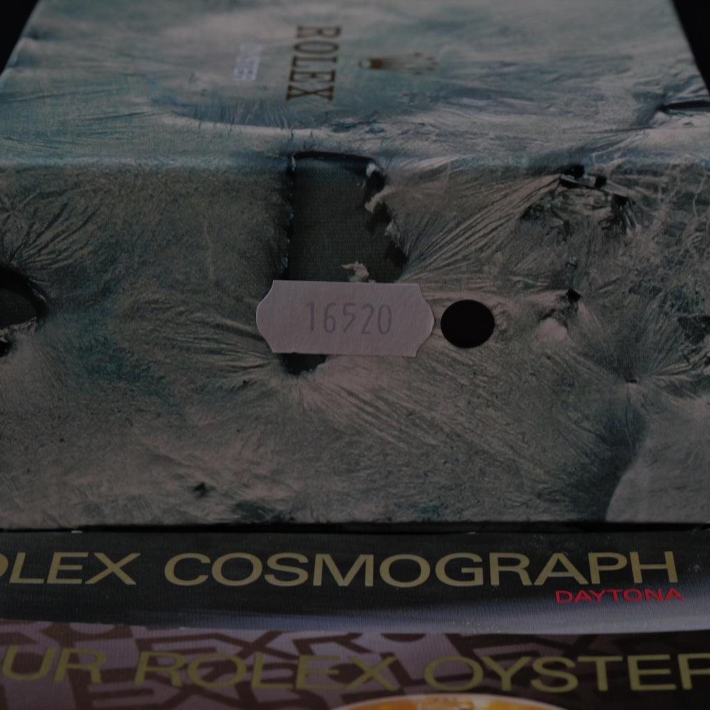 ロレックス/デイトナ16520/W番/ブラウンアイ/パトリッツィダイヤル/保証書付きフルセットROLEX DATONA REF.16520 "BROWN-EYE" Patrizzi W-Serial 1995Y Full Set