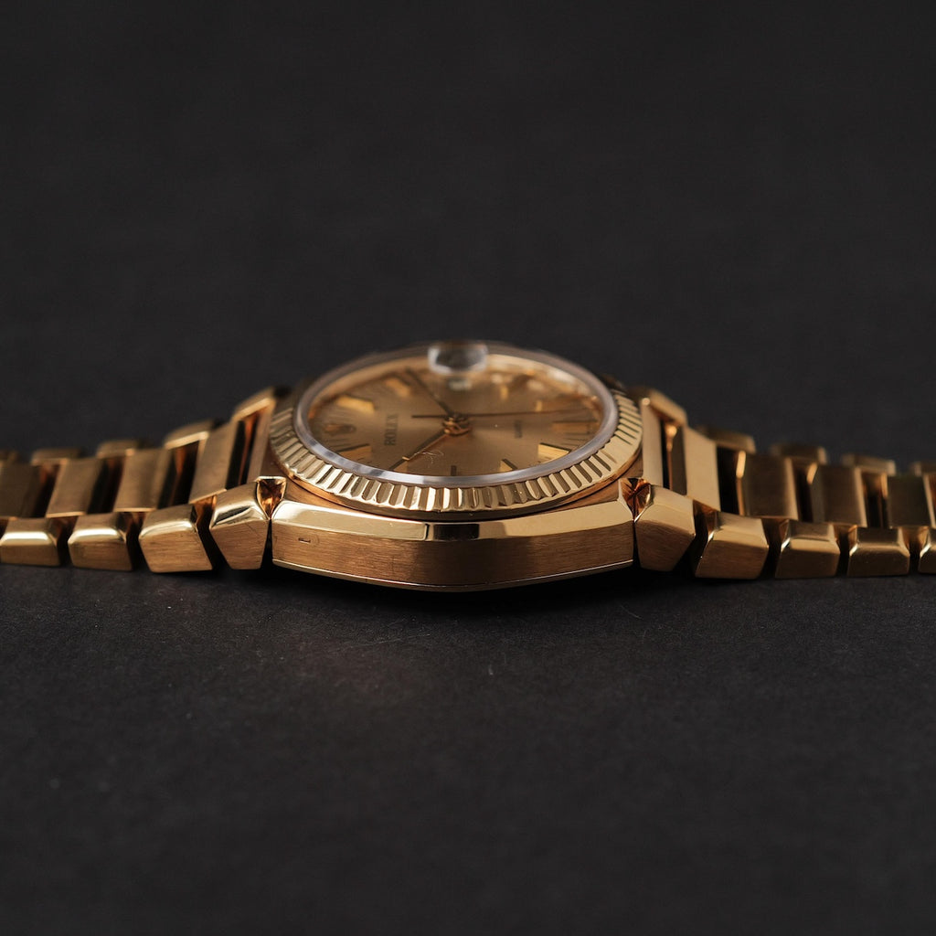 ロレックス/ベータクォーツ5100/初代クォーツ/1000本限定/18Kイエローゴールド/ROLEX BETA QUARTS REF.5100 18K YELLOW GOLD 1970y