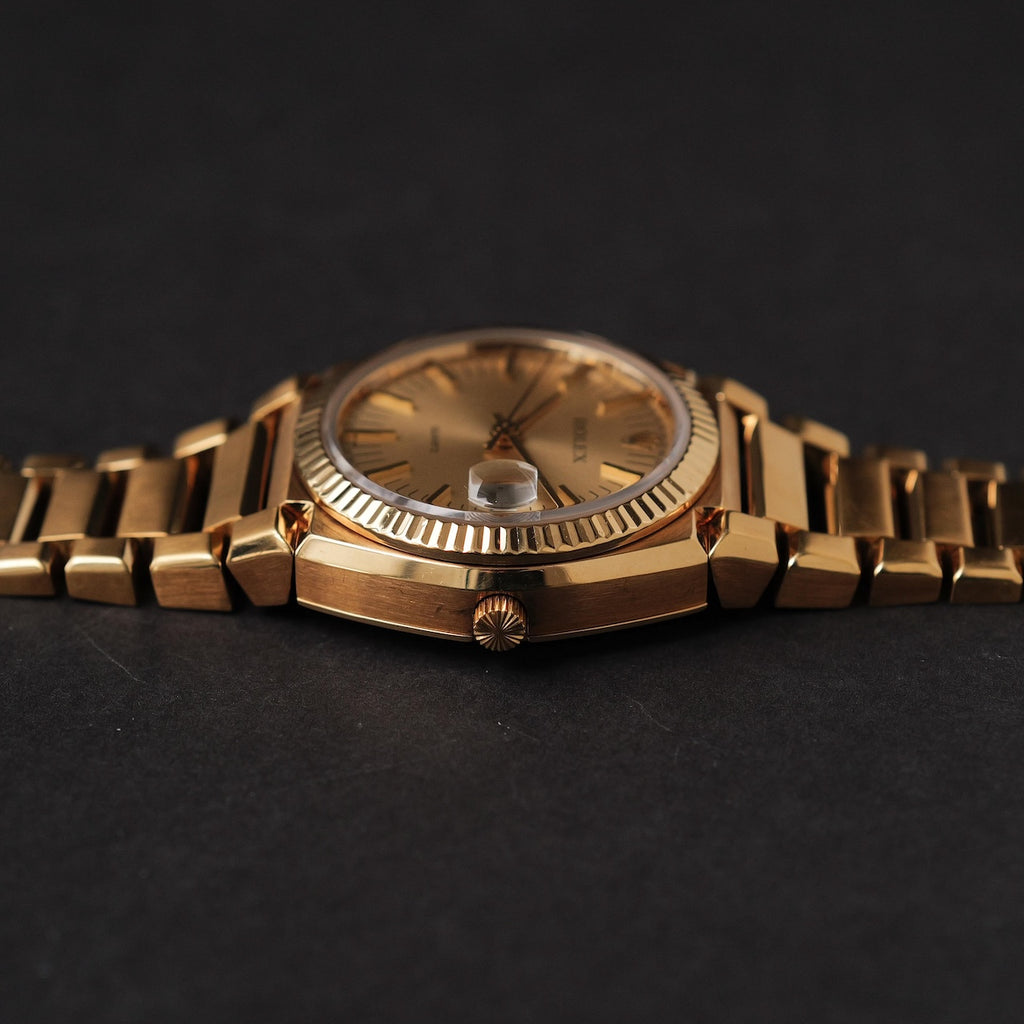ロレックス/ベータクォーツ5100/初代クォーツ/1000本限定/18Kイエローゴールド/ROLEX BETA QUARTS REF.5100 18K YELLOW GOLD 1970y