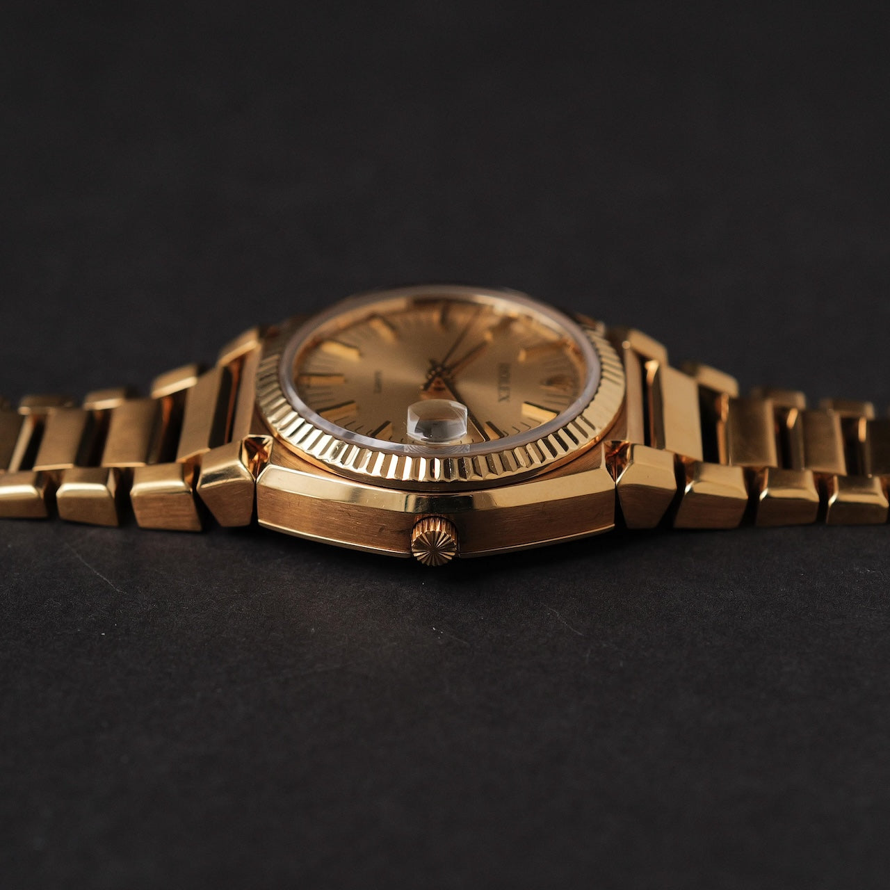ロレックス/ベータクォーツ5100/初代クォーツ/1000本限定/18Kイエローゴールド/ROLEX BETA QUARTS REF.5100 18K YELLOW GOLD 1970y
