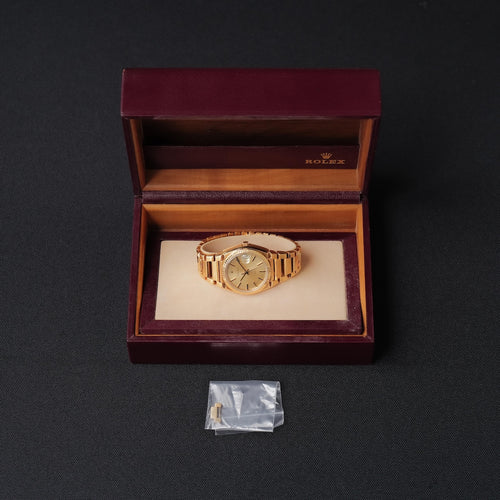 ロレックス/ベータクォーツ1500/初代クォーツ/1000本限定/18Kイエローゴールド/ROLEX BETA QUARTS REF.5100 18K YELLOW GOLD 1970y