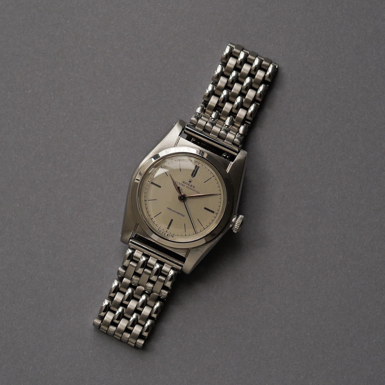 【参考商品】NOT FOR SALE ロレックス/バブルバック/2ピースケース/ROLEX BUBBLE BACK SS 2-Piece Case 9-3/4 Hunter 1945Y