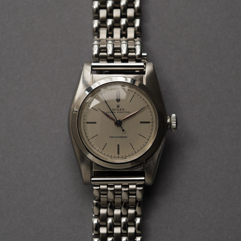 【参考商品】NOT FOR SALE ロレックス/バブルバック/2ピースケース/ROLEX BUBBLE BACK SS 2-Piece Case 9-3/4 Hunter 1945Y