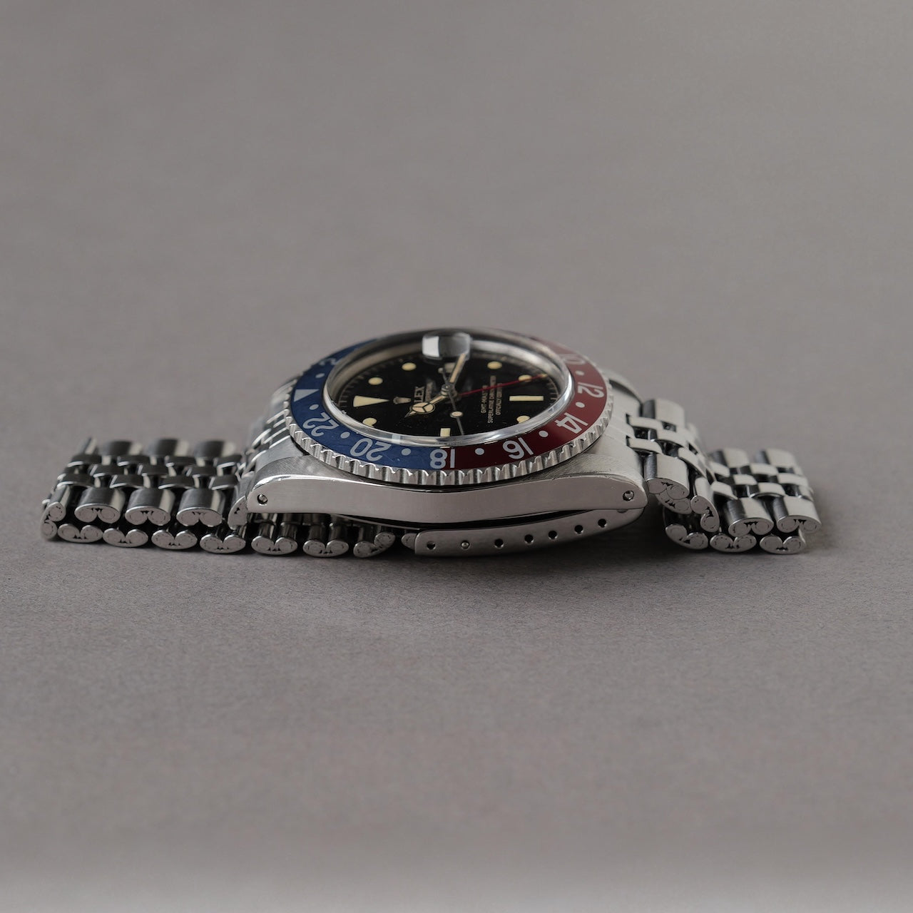 ロレックス/GMTマスター1675MM/PCG/ミラーダイヤル/ROLEX GMT-MASTER Ref.1675MM "PCG GILT DIAL" 1963-64Y