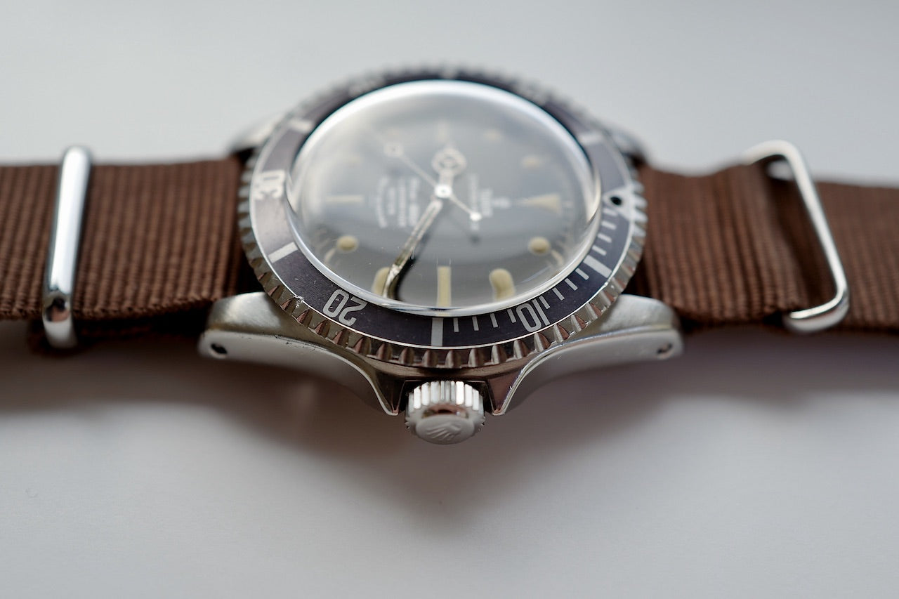 TUDOR SUBMARINER Ref.7928MM MK 2.(1.5)  GILT track – SILVER writing/1963y