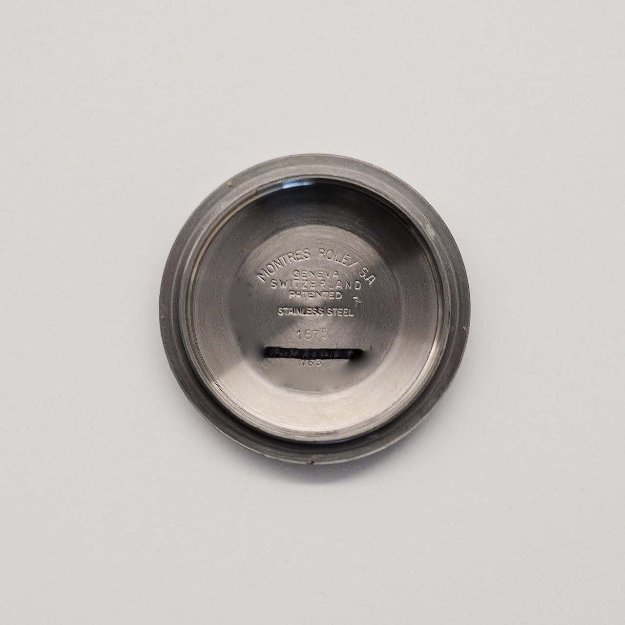 ロレックス/GMTマスター1675MM/PCG/ミラーダイヤル/ROLEX GMT-MASTER Ref.1675MM "PCG GILT DIAL" 1963-64Y