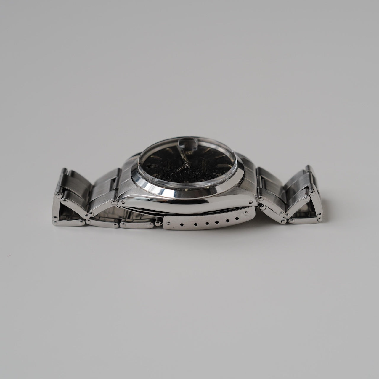 ロレックス/オイスターパーペチュアルデイト1500/ビッグロゴ/保証書付きフルセット/ROLEX OYSTER-PERPETUAL DATE REF.1500 "BIG LOGO" With Paper and Box Full Set 1961Y