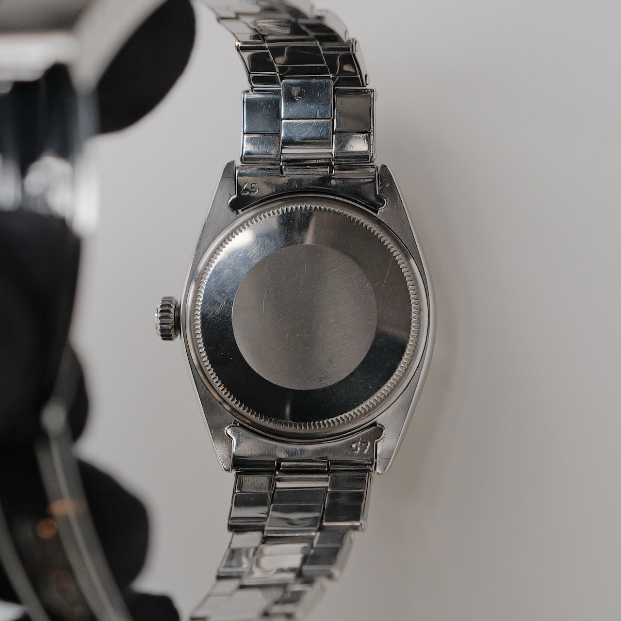 ロレックス/オイスターパーペチュアルデイト1500/ビッグロゴ/保証書付きフルセット/ROLEX OYSTER-PERPETUAL DATE REF.1500 "BIG LOGO" With Paper and Box Full Set 1961Y