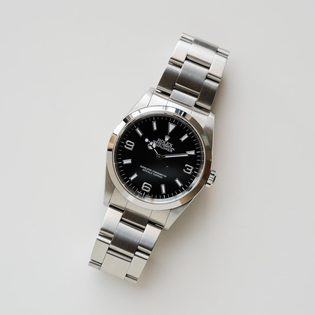 ロレックス/エクスプローラー1/14270/P番/箱・保証書付き/ROLEX EXPLORER 1 REF.14270 P-Serial 2000y with Box and Paper