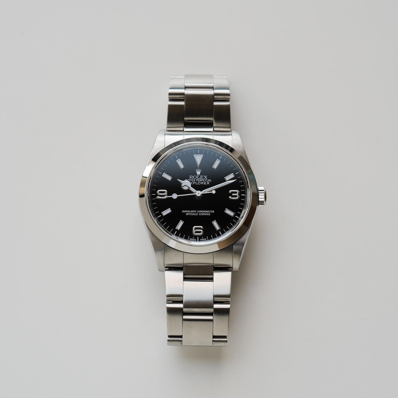 ロレックス/エクスプローラー1/14270/P番/箱・保証書付き/ROLEX EXPLORER 1 REF.14270 P-Serial 2000y with Box and Paper