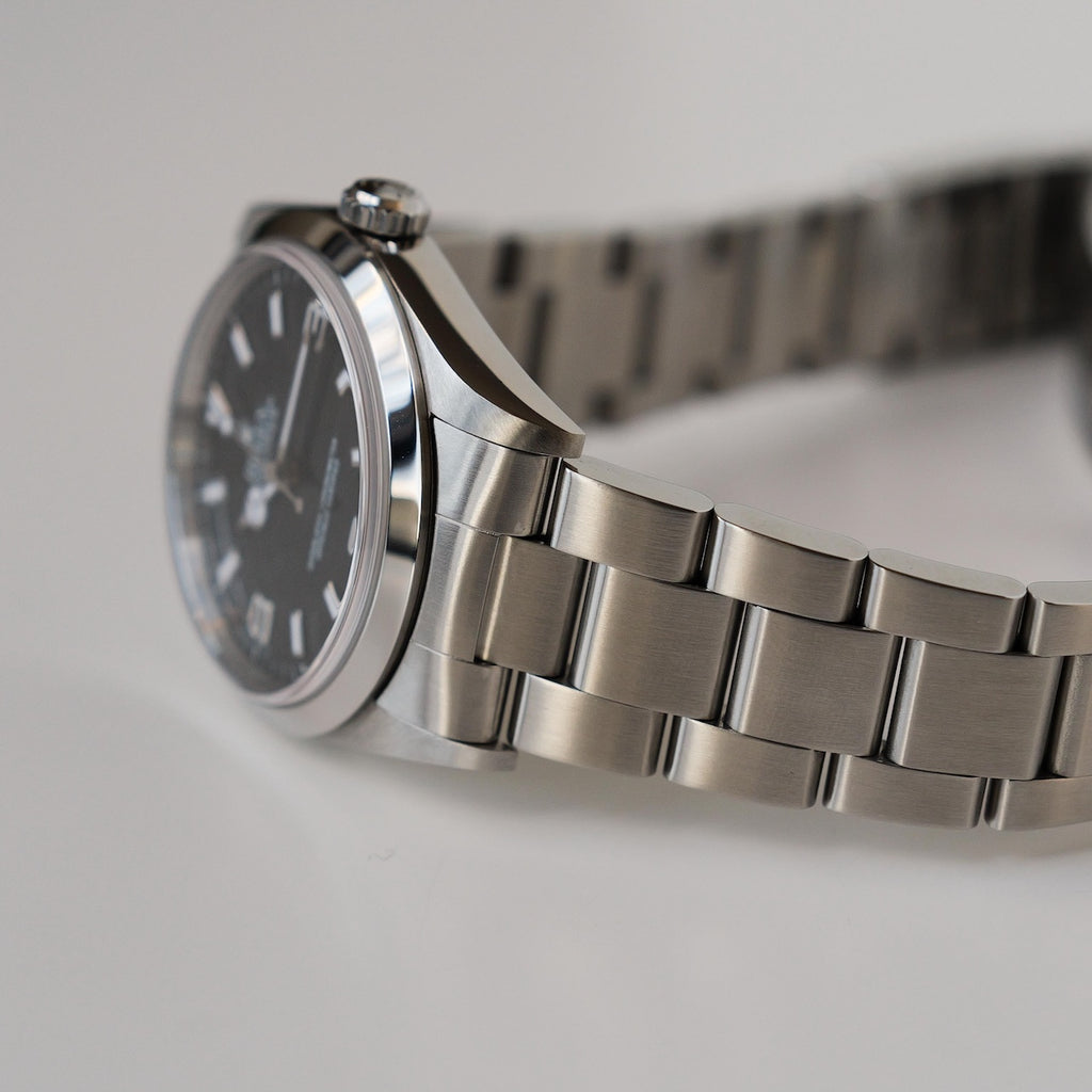 ロレックス/エクスプローラー1/14270/P番/箱・保証書付き/ROLEX EXPLORER 1 REF.14270 P-Serial 2000y with Box and Paper